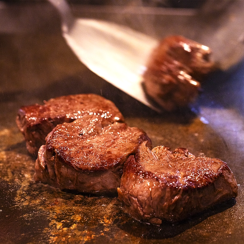 熊本 鉄板焼き ステーキ ワイン 黒毛和牛